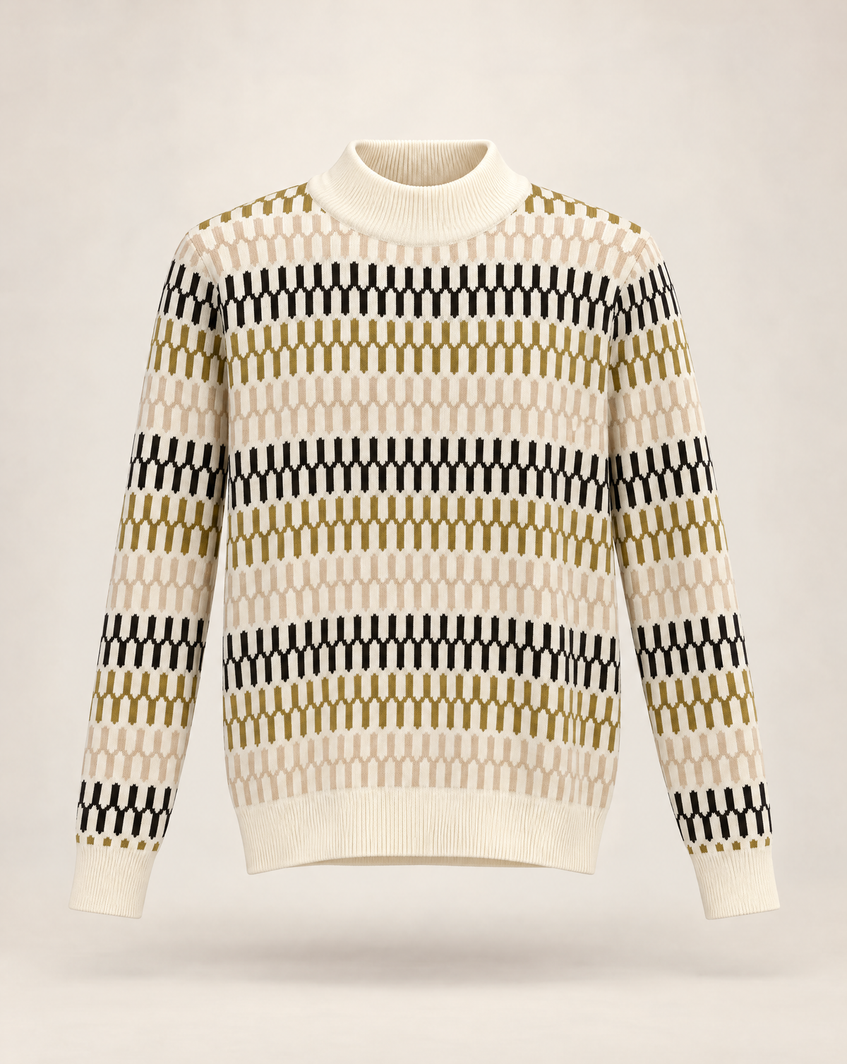 TRCK-11585 - Mock Neck Sweater
