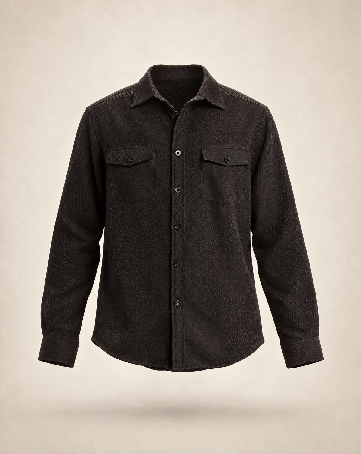 JCLS-132-Chevron Button-Up Shirt