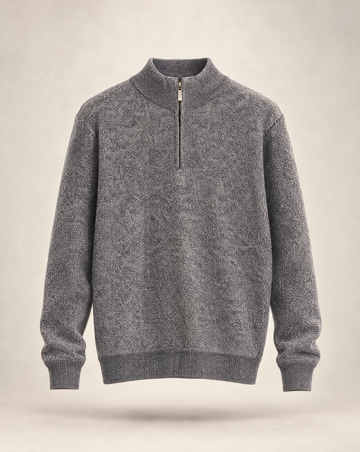 1/4 Zip Melange Sweater – JCS-508-QZ