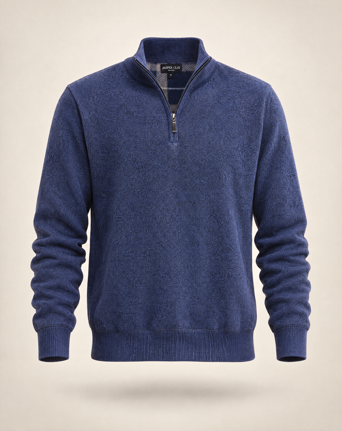 1/4 Zip Melange Sweater – JCS-508-QZ