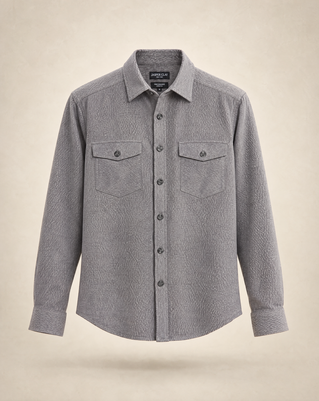 JCLS-132-Chevron Button-Up Shirt