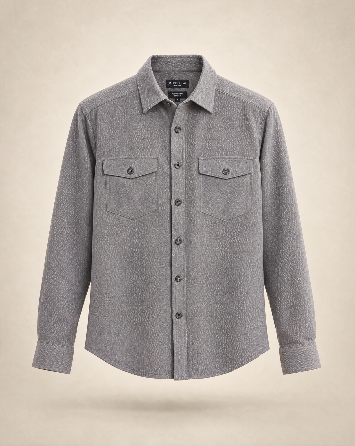 JCLS-132-Chevron Button-Up Shirt