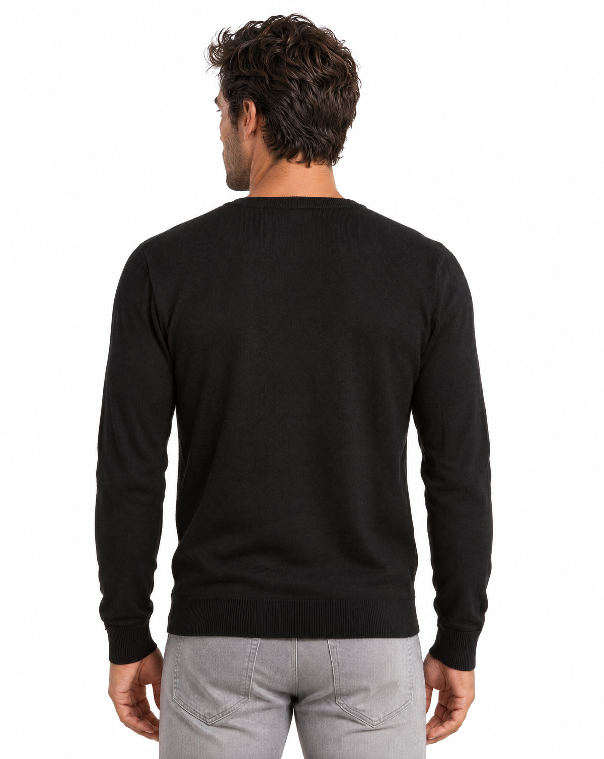 TRCK-11580-V-NECK SWEATER