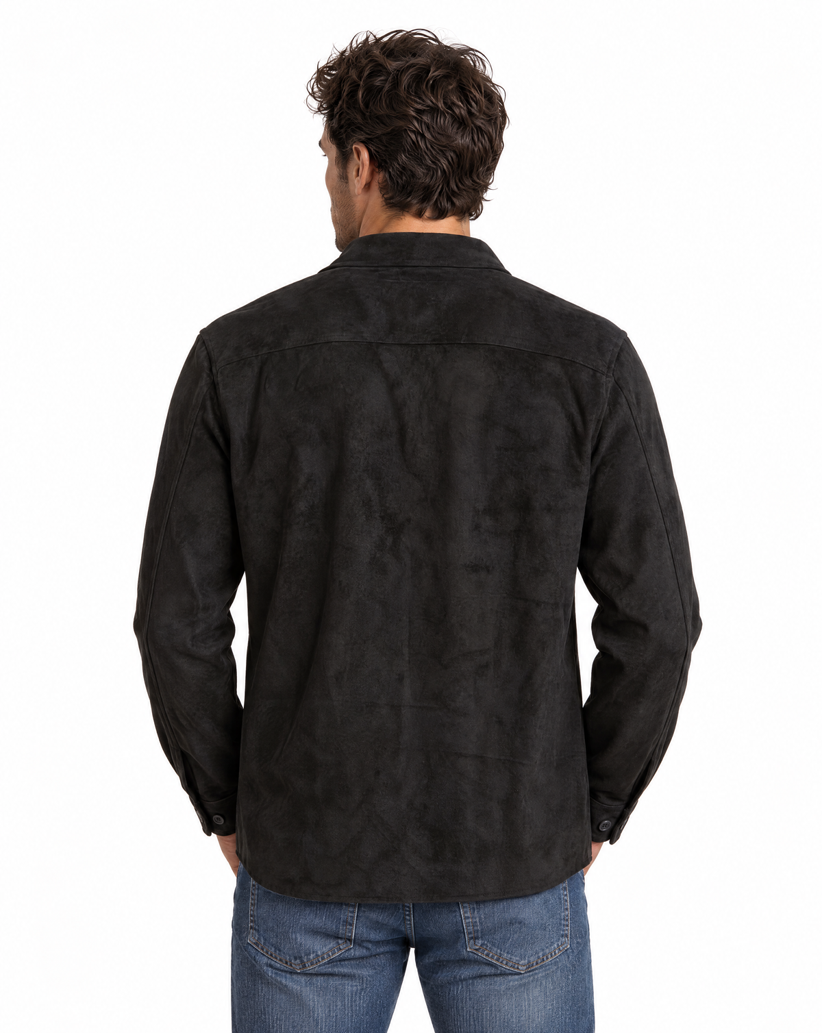 JCSH-52-Faux Suede Jacket