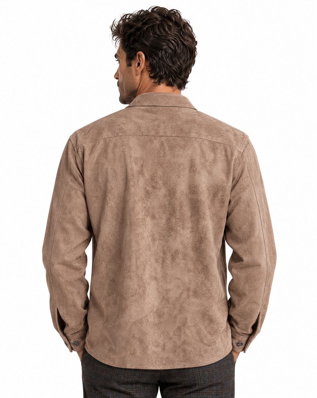 JCSH-52-Faux Suede Jacket