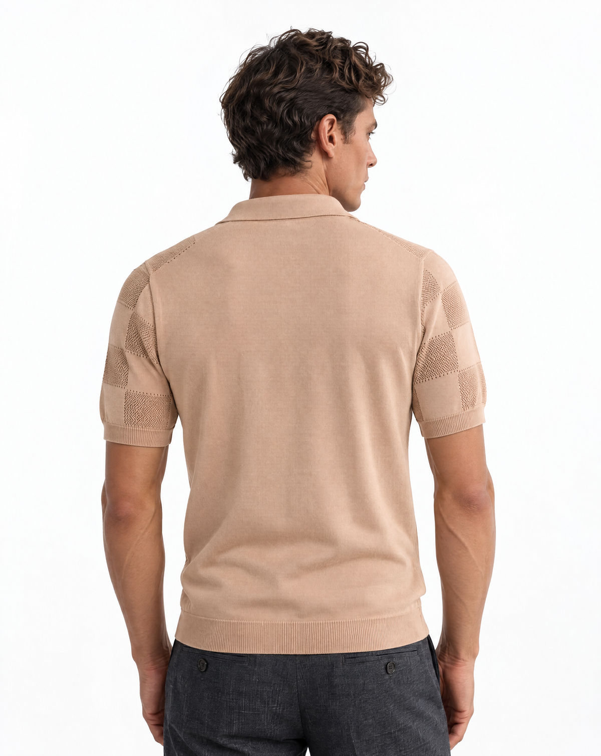 TRCK-11565 Slim Fit Polo Sweater