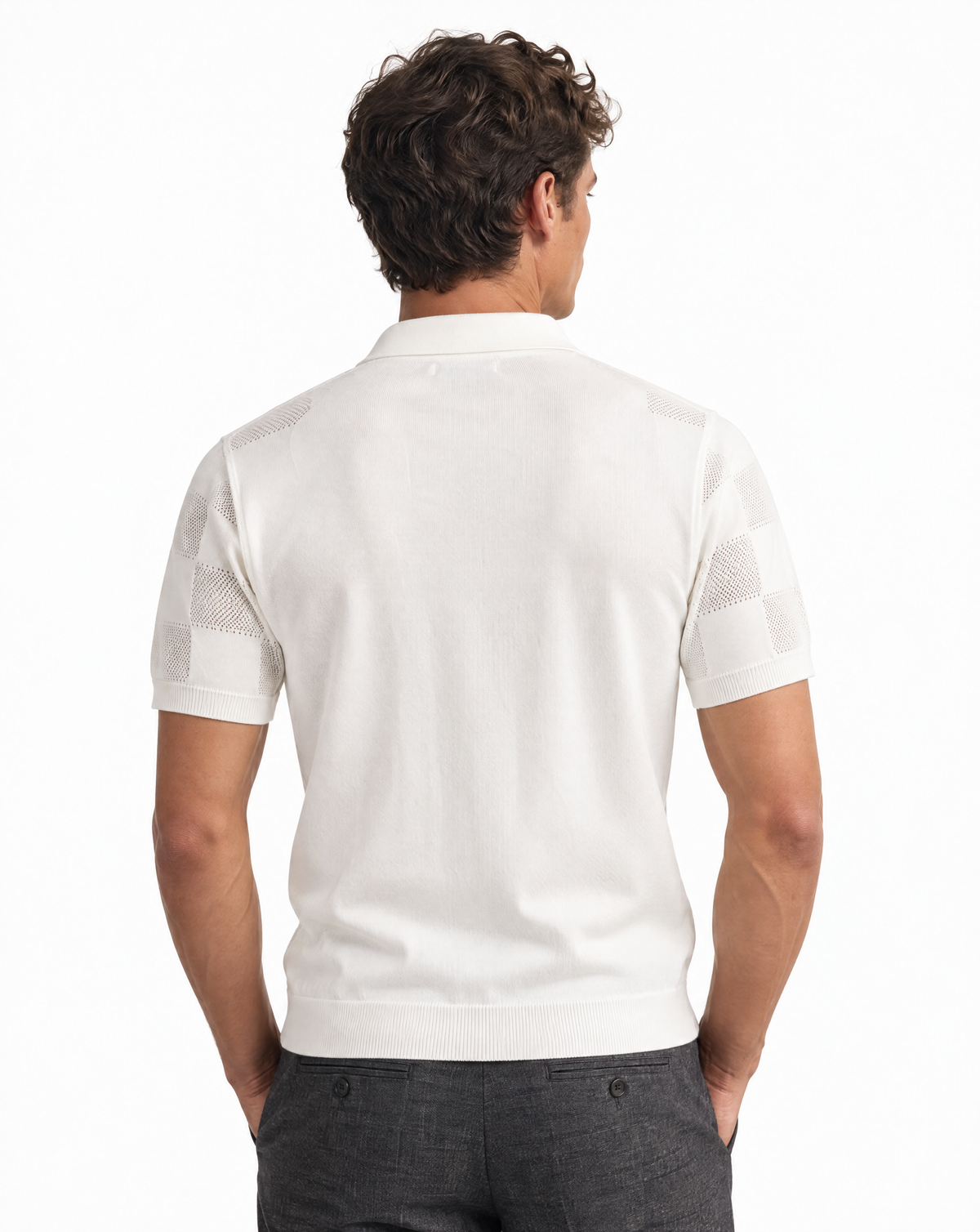 TRCK-11565 Slim Fit Polo Sweater
