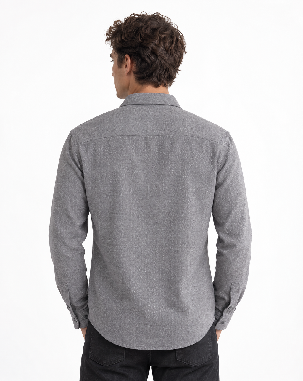 JCLS-132-Chevron Button-Up Shirt