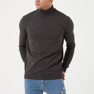 TR Premium Slim Fit Wool Turtle Neck Sweater for men - TR-11477