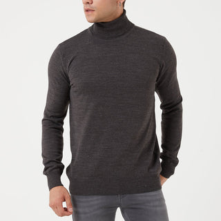 TR Premium Slim Fit Wool Turtle Neck Sweater for men - TR-11477