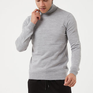 TR Premium Slim Fit Wool Turtle Neck Sweater for men - TR-11477