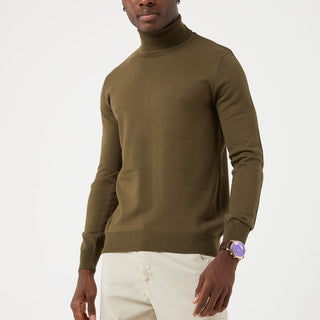 TR Premium Slim Fit Wool Turtle Neck Sweater for men - TR-11477