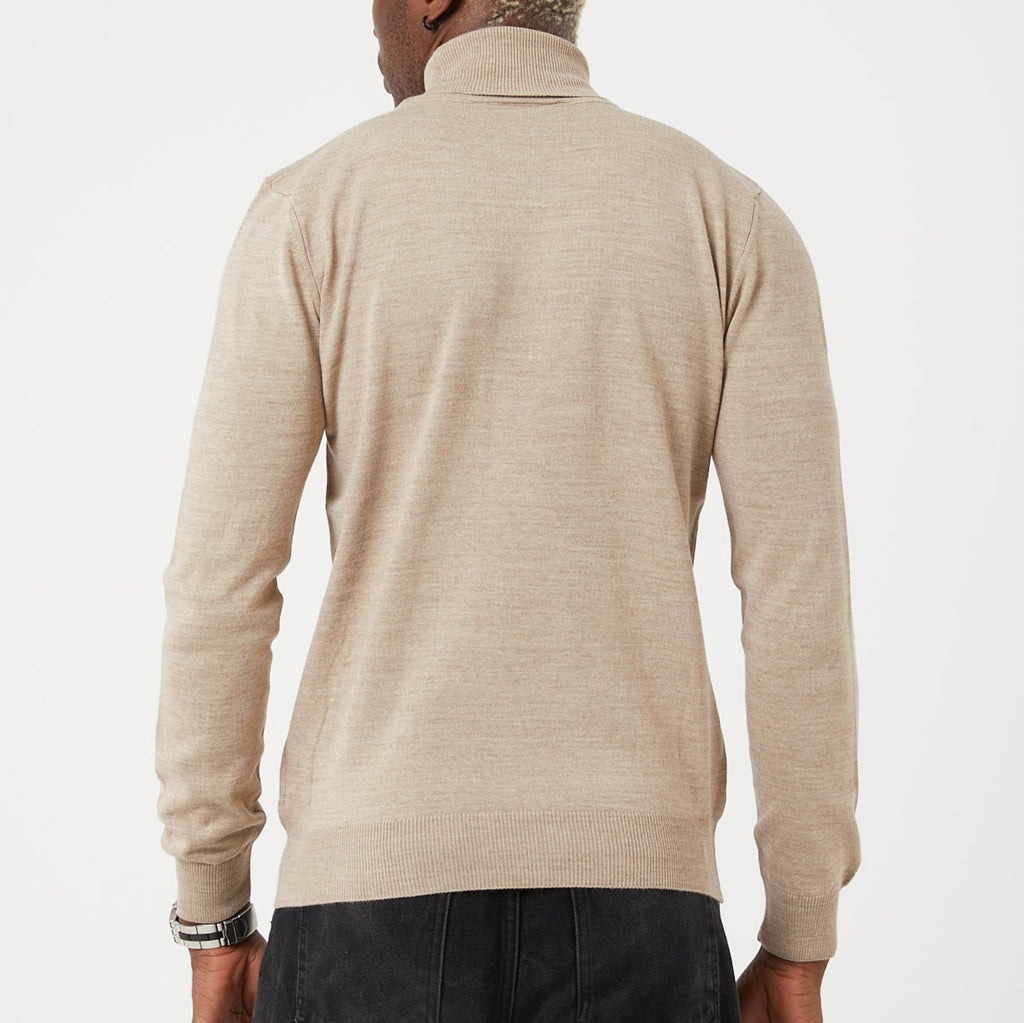 TR Premium Slim Fit Wool Turtle Neck Sweater for men - TR-11477