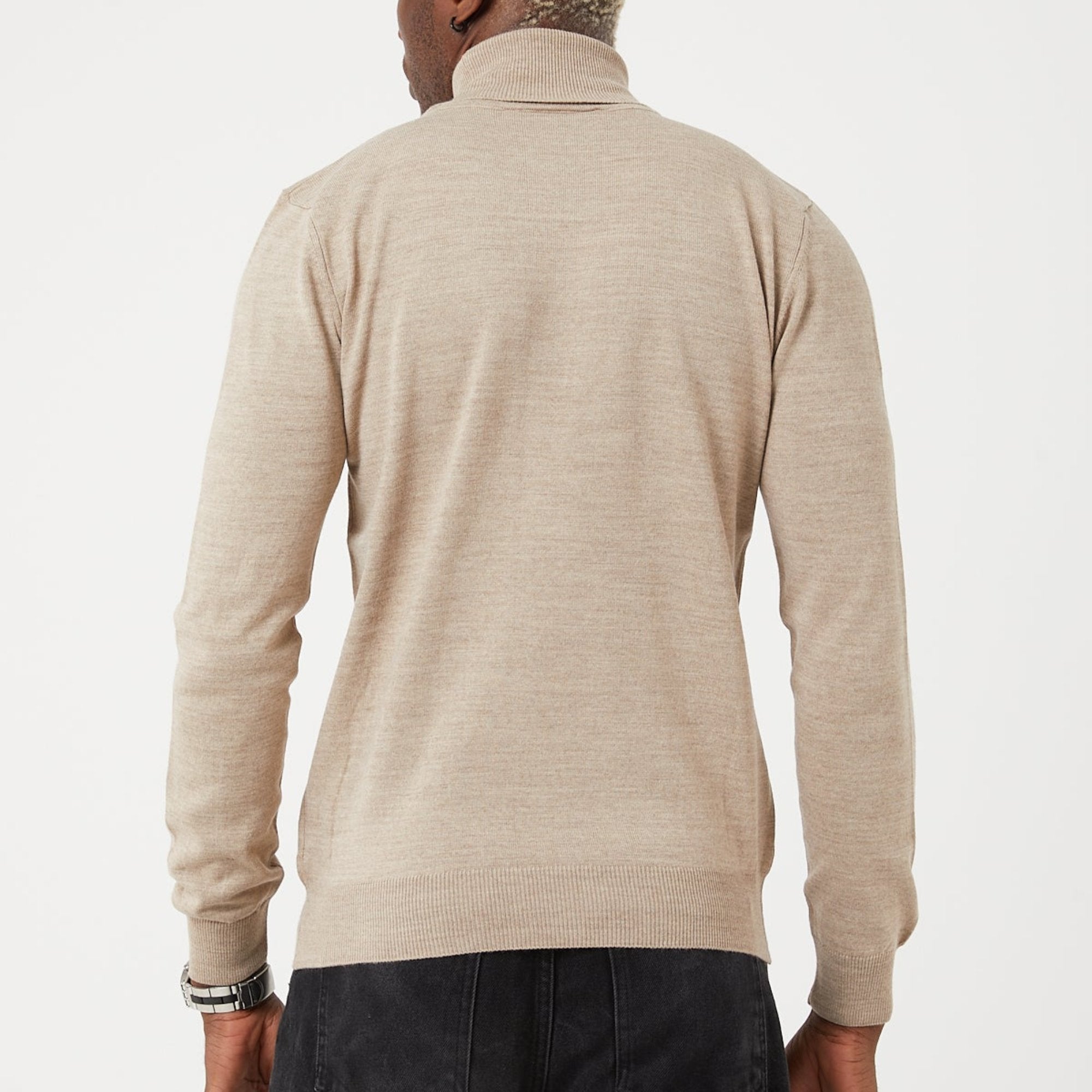 TR Premium Slim Fit Wool Turtle Neck Sweater for men - TR-11477