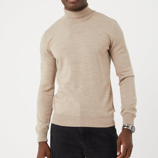 TR Premium Slim Fit Wool Turtle Neck Sweater for men - TR-11477