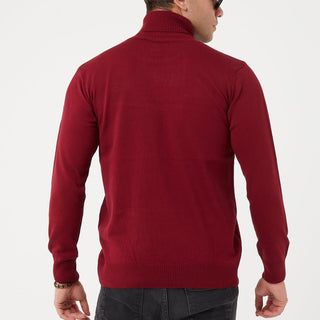 TR Premium Slim Fit Wool Turtle Neck Sweater for men - TR-11477