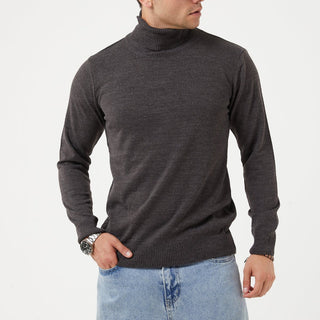 TR Premium Slim Fit Wool Turtle Neck Sweater for men - TR-11477