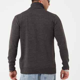 TR Premium Slim Fit Wool Turtle Neck Sweater for men - TR-11477