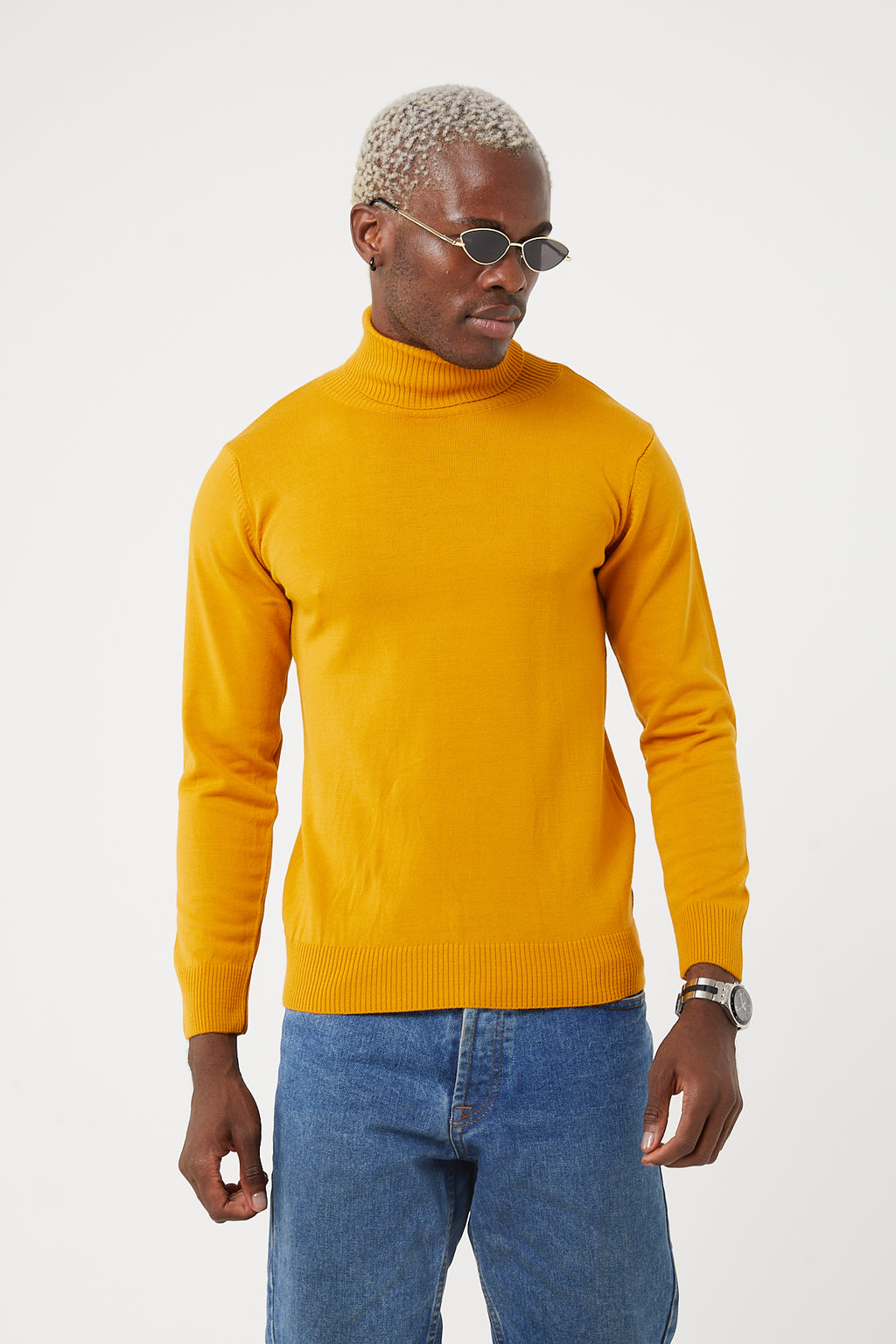 TR Premium Slim Fit Wool Turtle Neck Sweater for men - TR-11477