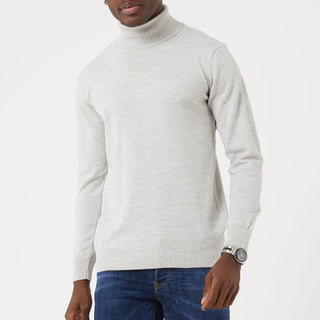 TR Premium Slim Fit Wool Turtle Neck Sweater for men - TR-11477