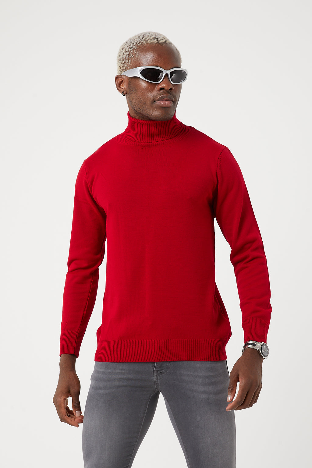 TR Premium Slim Fit Wool Turtle Neck Sweater for men - TR-11477