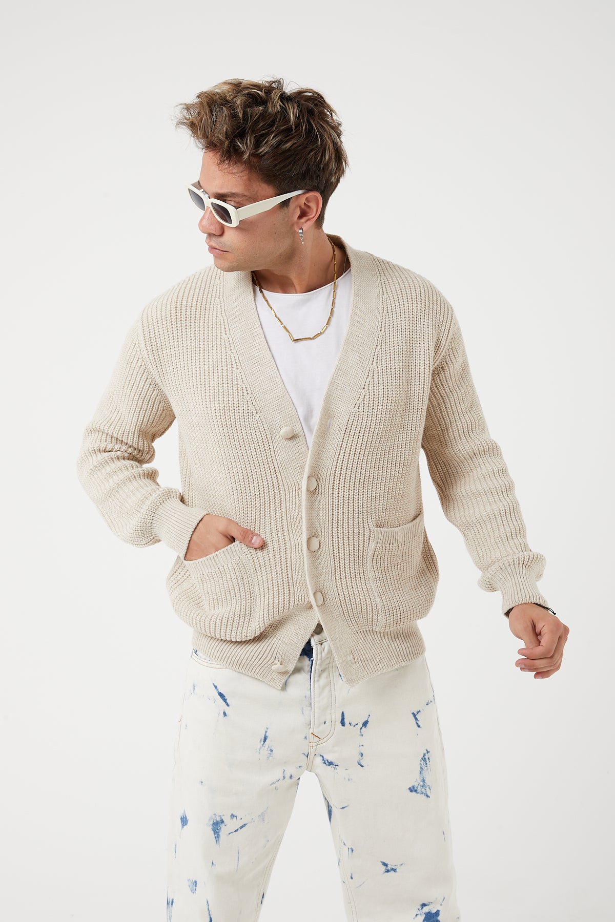 TR-11509 WOOL BLEND TR PREMIUM CARDIGANS