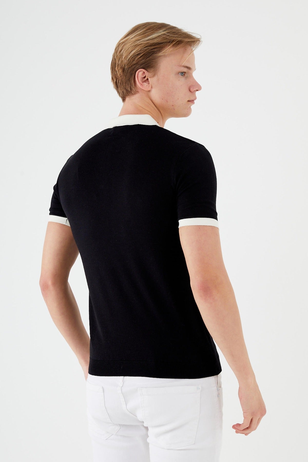 Short-Sleeve knit shirt TR-11515
