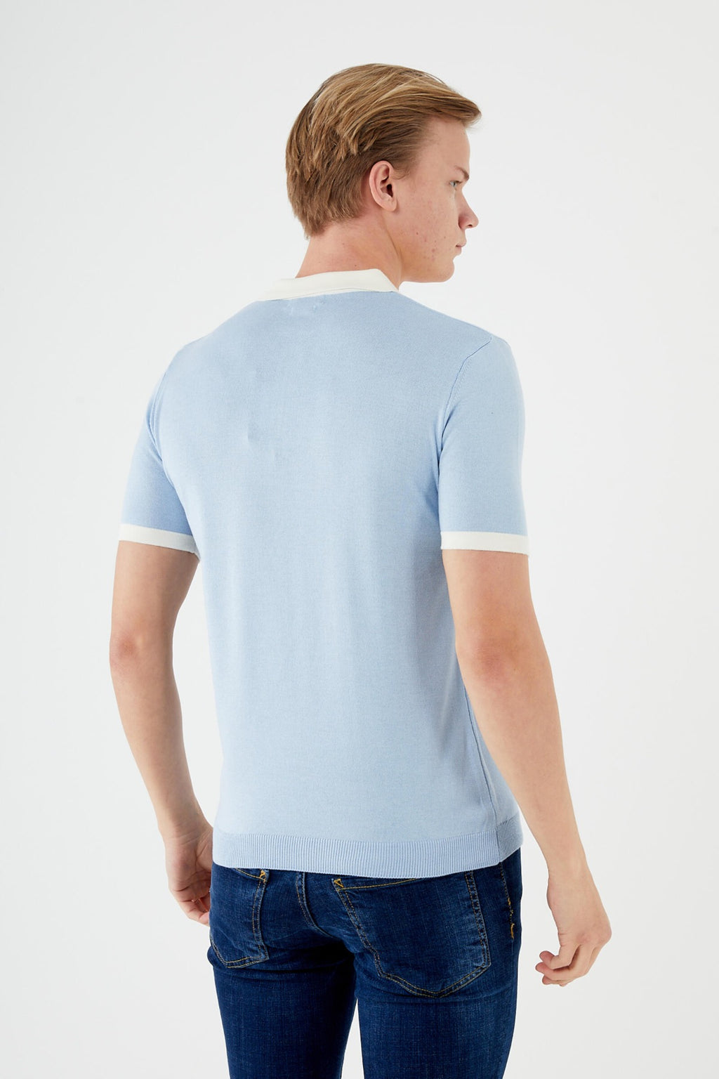 Short-Sleeve knit shirt TR-11515
