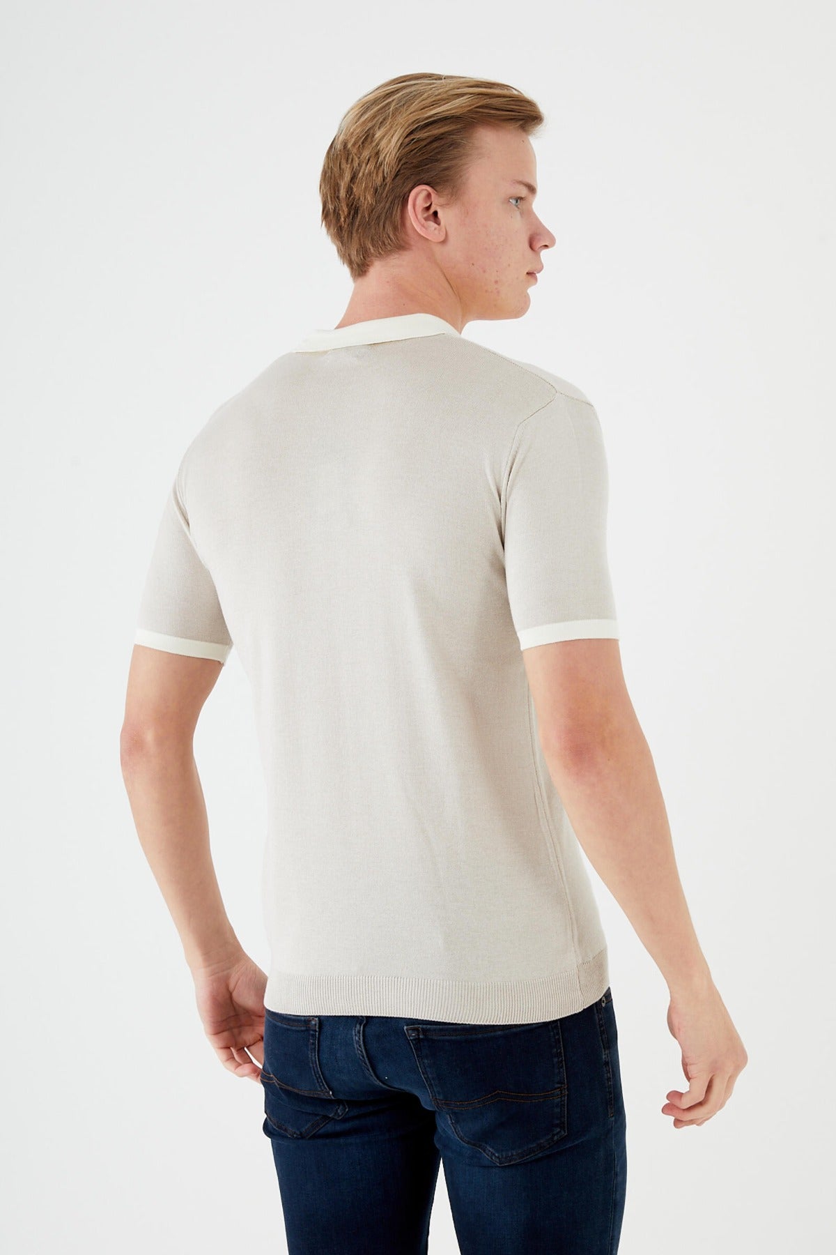 Short-Sleeve knit shirt TR-11515