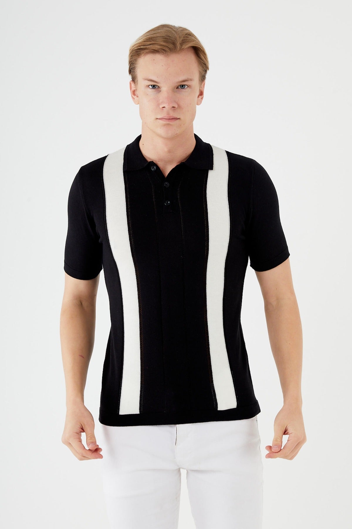 KNIT SHORT SLEEVE SHIRT TR-11518