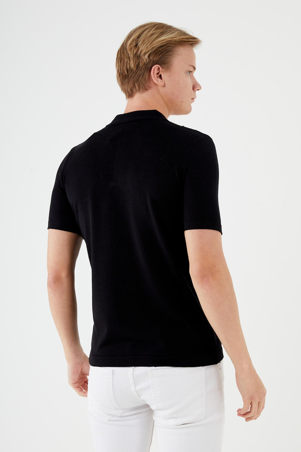 KNIT SHORT SLEEVE SHIRT TR-11518