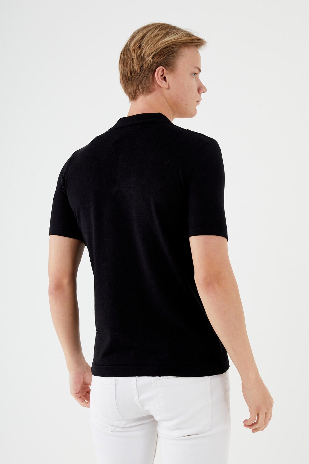 KNIT SHORT SLEEVE SHIRT TR-11518