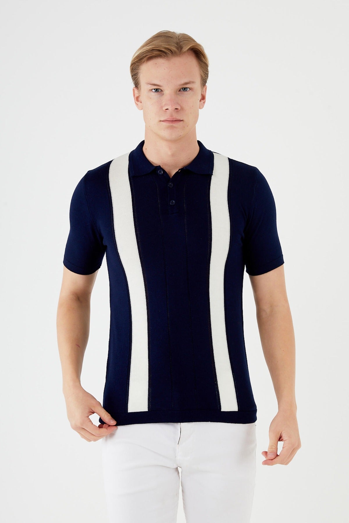 KNIT SHORT SLEEVE SHIRT TR-11518