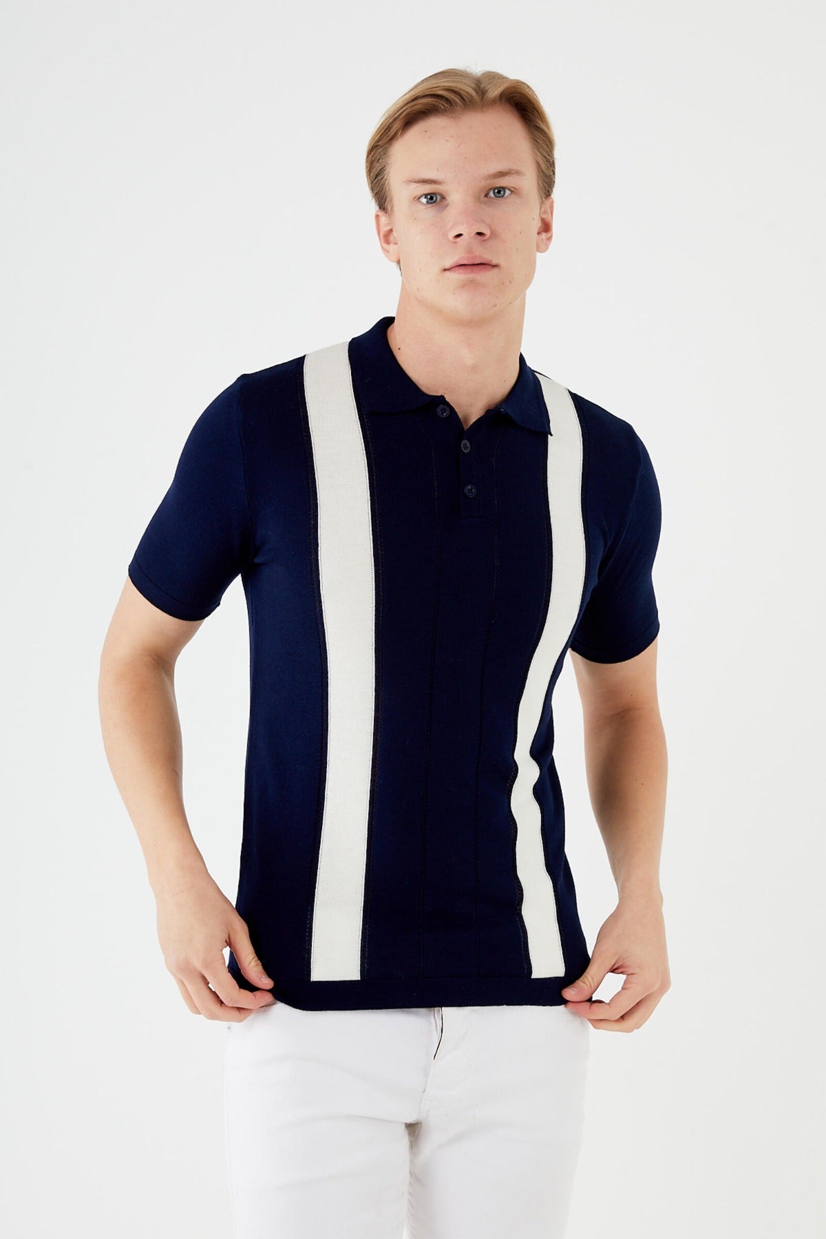 KNIT SHORT SLEEVE SHIRT TR-11518