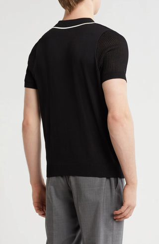 TRCK-11540 Johnny Collar Sweater Knit Polo