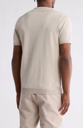 TRCK-11546 Slim Fit Sweater Knit Polo