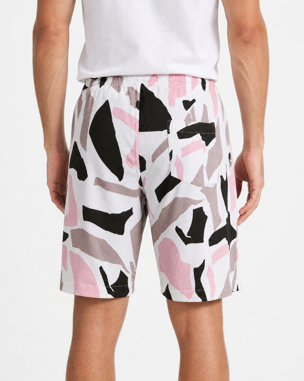TRSH-283-B-Drawstring Shorts