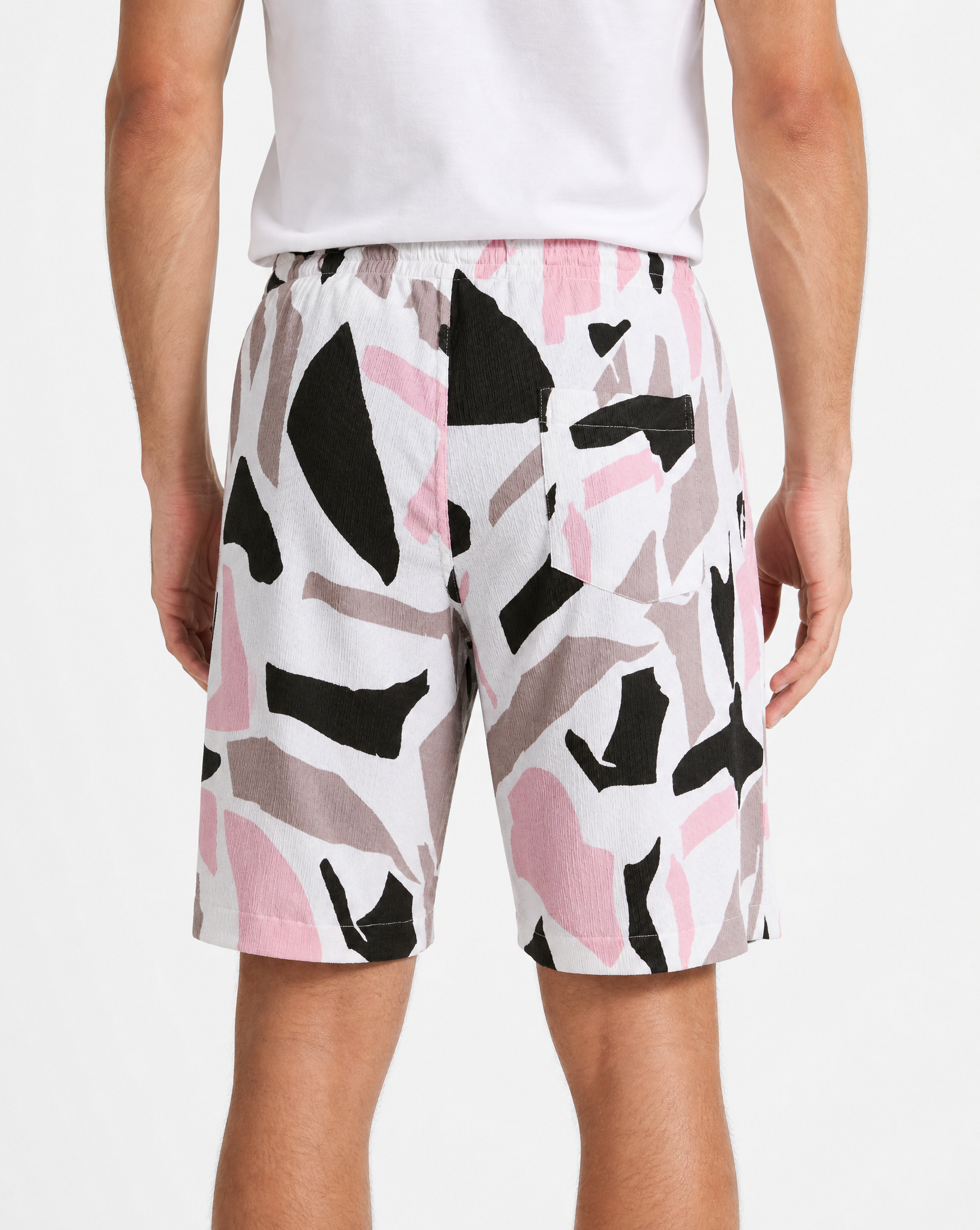 TRSH-283-B-Drawstring Shorts
