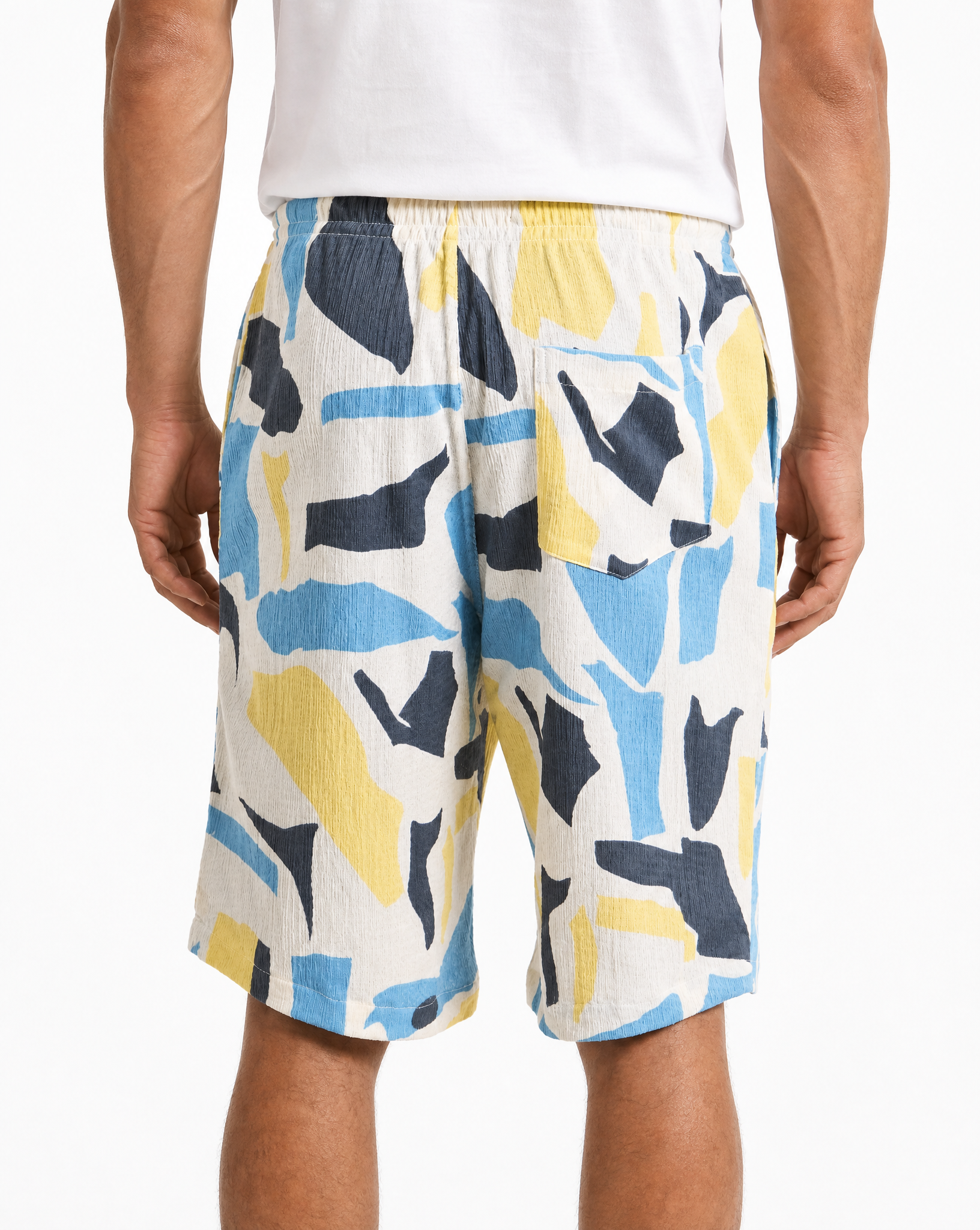 TRSH-283-B-Drawstring Shorts
