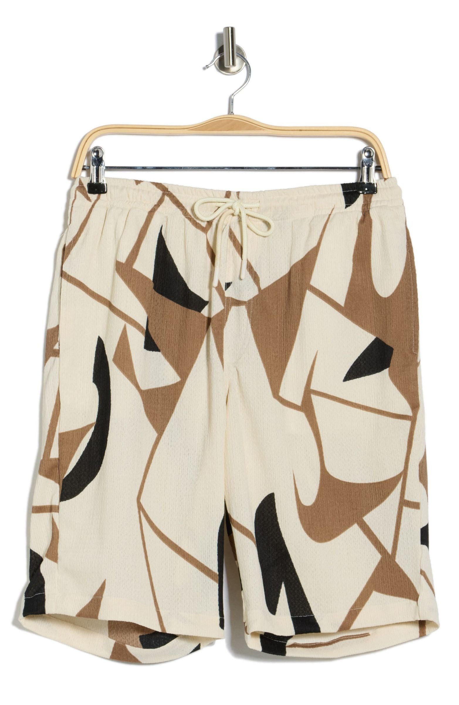 TRSH-231-B-Printed Shorts