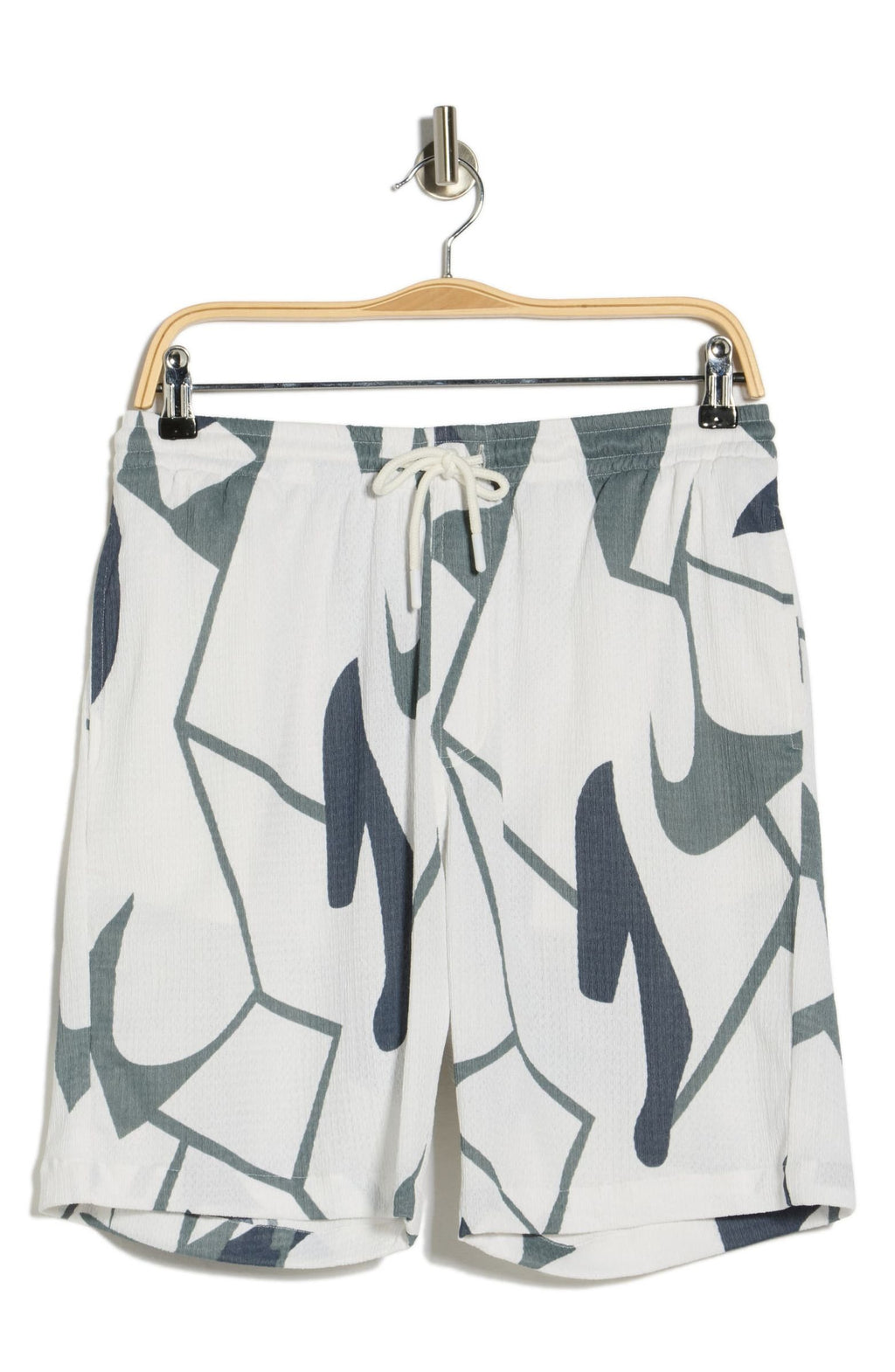 TRSH-231-B-Printed Shorts