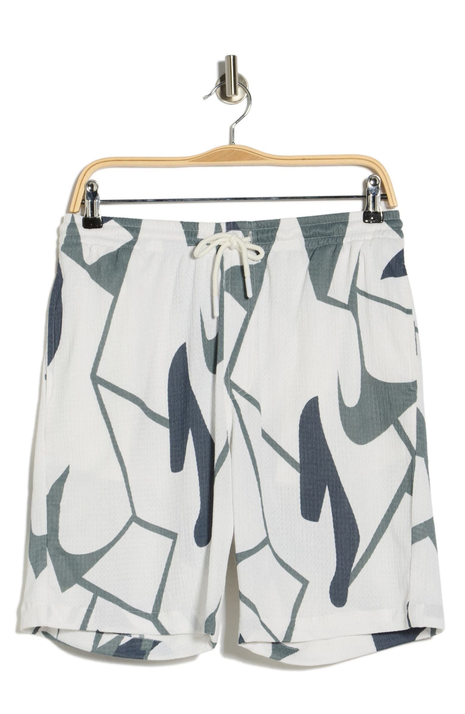 TRSH-231-B-Printed Shorts