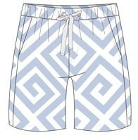 TRSH-280-B-Drawstring Shorts