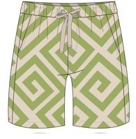 TRSH-280-B-Drawstring Shorts