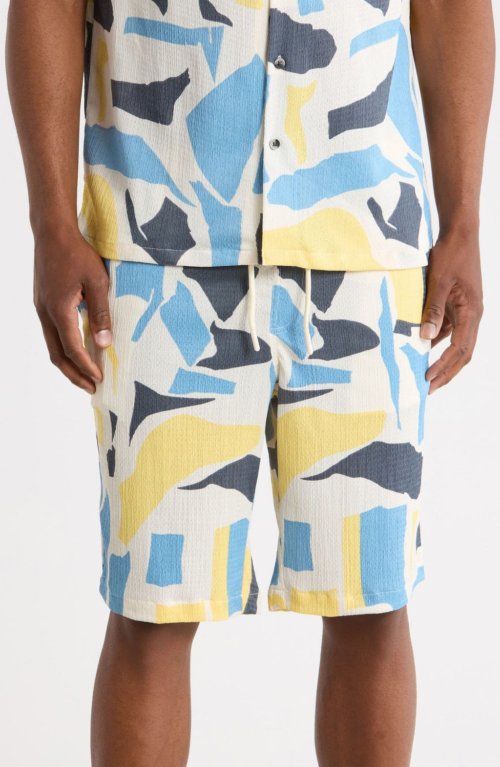 TRSH-283-B-Drawstring Shorts