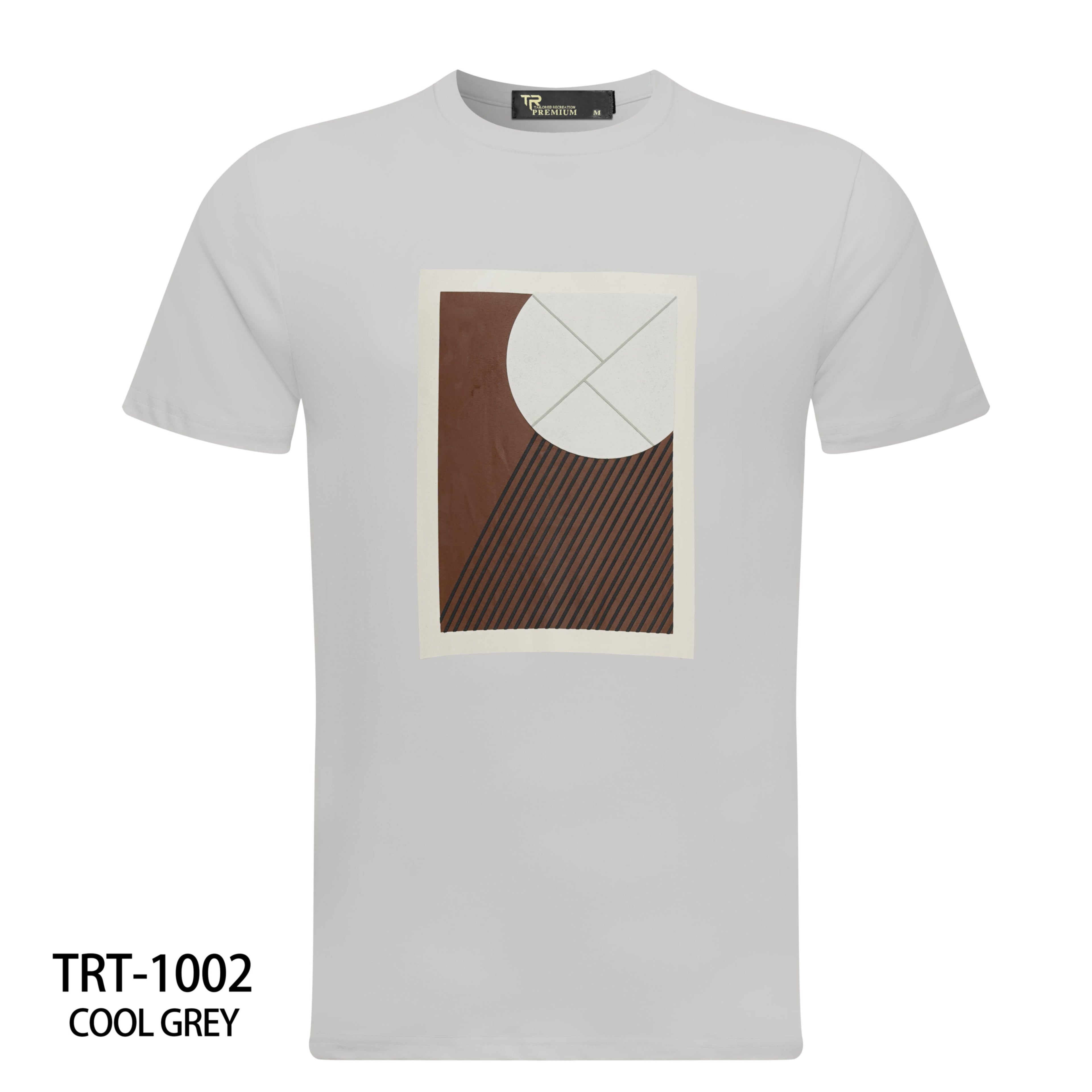TRT-1002 3D Abstract Graphic Print T-Shirt