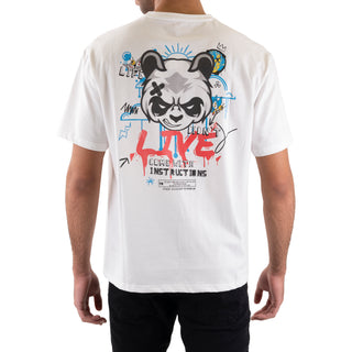 Angry panda  over sized graphic T-shirt for men TRT-200