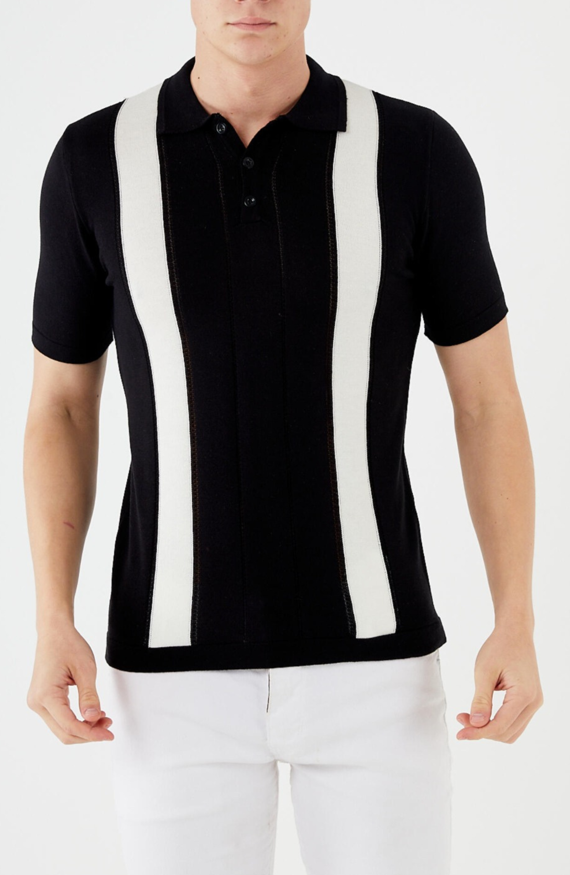 KNIT SHORT SLEEVE SHIRT TR-11518