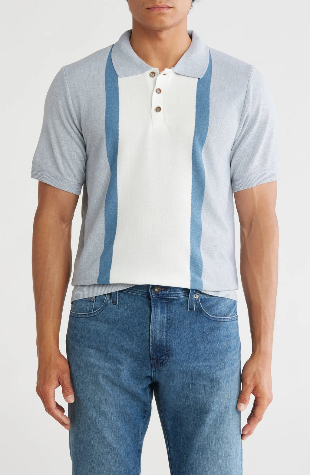TRNS-511-S Slim Fit Polo Sweater