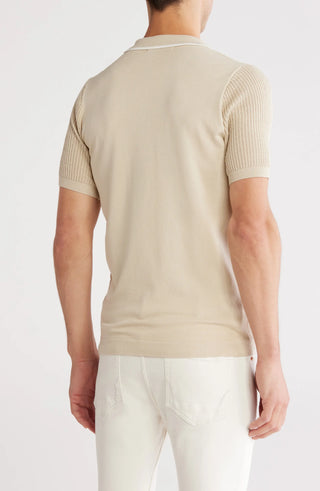 TRCK-11540 Johnny Collar Sweater Knit Polo